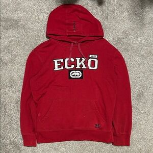 Vintage Ecko UNLTD Red Hoodie